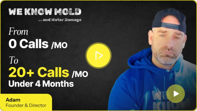 Adam, Founder — from 0 to 20+ calls a month under 4 months