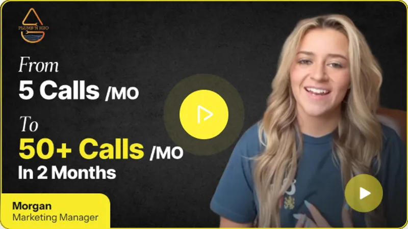 Morgan, Marketing Manager — from 5 to 50+ calls a month in 2 months